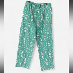 NFL Mens Teal Dolphins Pajama Bottoms